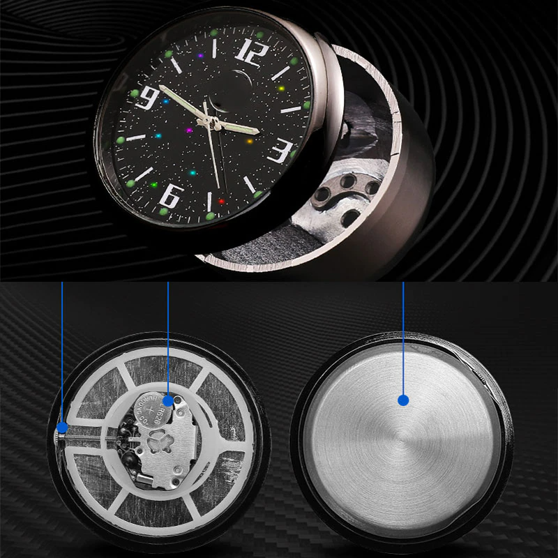 Relógio Logomarca Carro Premium
